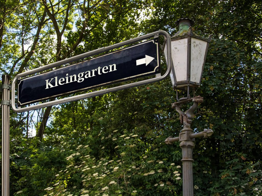 Kleingärten und Schrebergärten