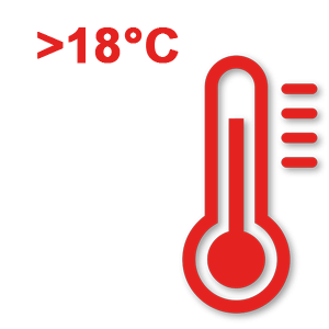 Warme Temperatur