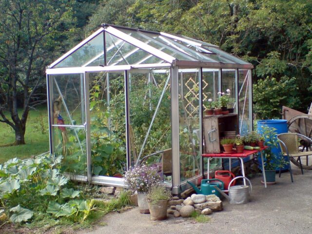Viktorianisches Gewächshaus (Senior unbeschichtet SU34)