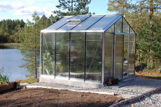 Viktorianisches Gewächshaus (Senior unbeschichtet SU34)
