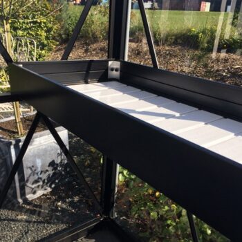 Der Gewächshaus-Arbeitstisch aus Aluminium