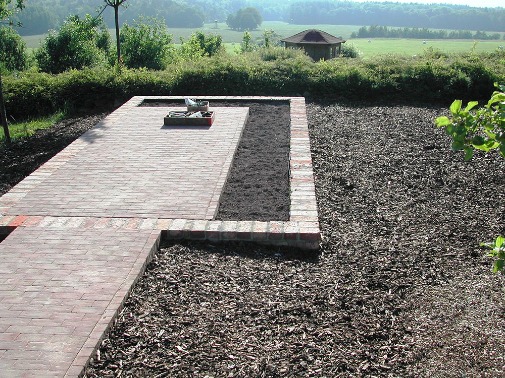 Bodenbelag im Gewaechshaus 2