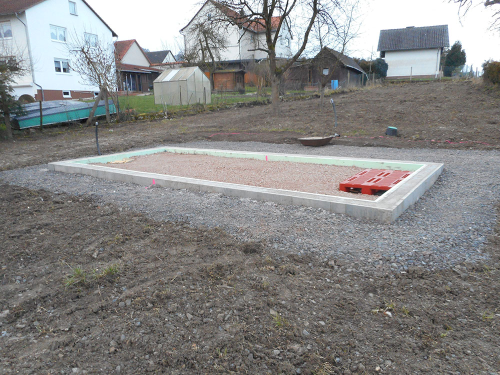 Bodenbelag im Gewaechshaus 5