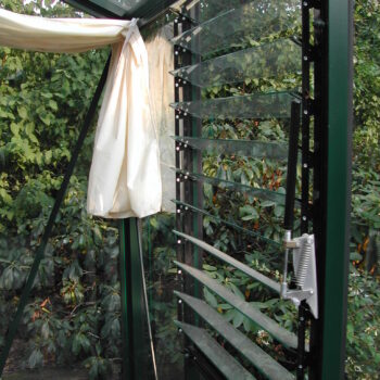 Automatischer Lamellenöffner für Gewächshäuser