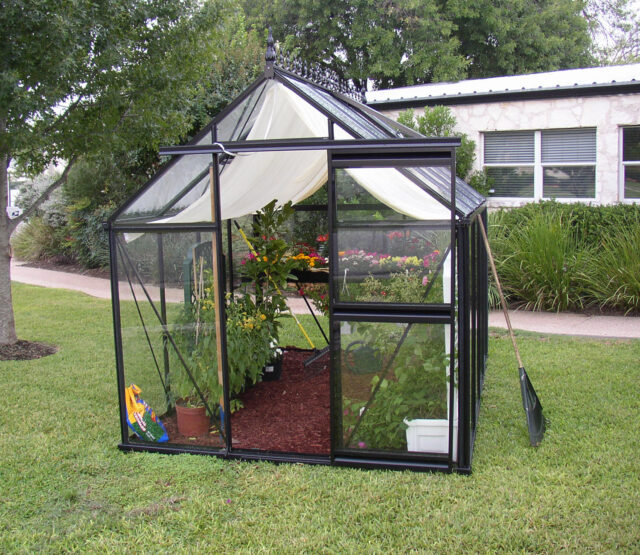 Viktorianisches Gewächshaus (Junior pulverbeschichtet JP24)
