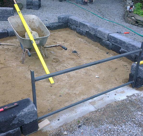 Gewächshaus mit Fundament Mauergewaechshaus Fundament 1 Gewächshaus mit Fundament