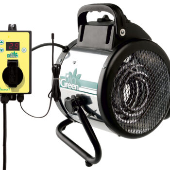 Gewächshausheizung "Palma TWIN" mit digitalem Thermostat 1000 W / 2000 W – Bild 2