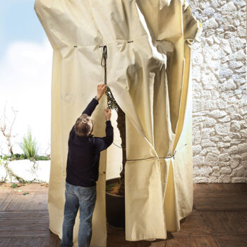 Winterschutz für Palmen "Mammut" H 360 x B 250 cm Ø 160 cm