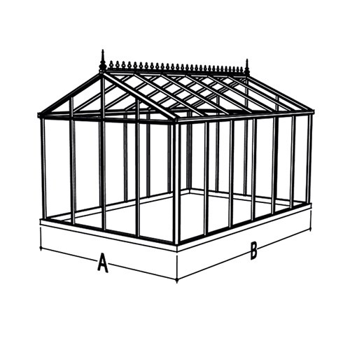 Viktorianisches Gewächshaus (Promo pulverbeschichtet PP23)