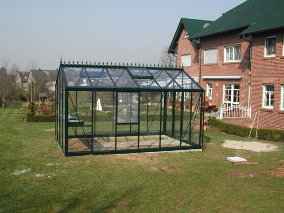 Viktorianisches Gewächshaus (Senior pulverbeschichtet SP34)