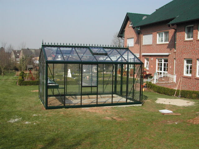 Viktorianisches Gewächshaus (Senior pulverbeschichtet SP34)