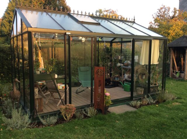 Viktorianisches Gewächshaus (Promo pulverbeschichtet PP34)