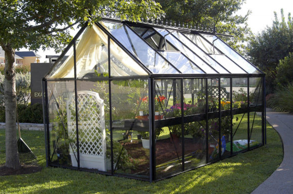 Viktorianisches Gewächshaus (Junior pulverbeschichtet JP25)