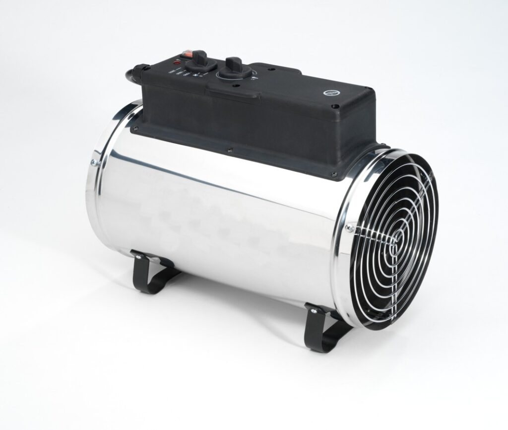 Gew&auml;chshausheizung "Phoenix" mit 3 Stufen bis 2800 W