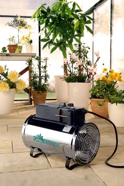 Gewächshausheizung "Phoenix" mit 3 Stufen bis 2800 W