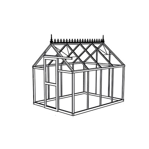 Viktorianisches Gewächshaus (Junior pulverbeschichtet JP25)