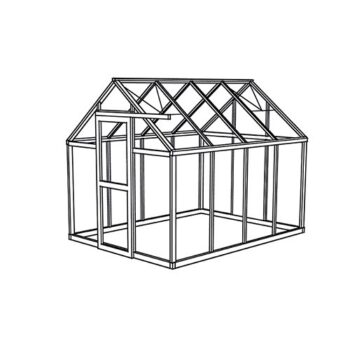 Viktorianisches Gewächshaus (Junior unbeschichtet JU24) – Bild 5